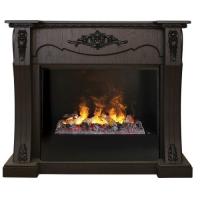 Real-Flame Olivia 25,5/26 DN с очагом Black вставка + 3D Cassette 630 электрокамин 3D