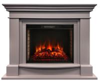 Real-Flame ONTARIO 26/33 BG (BG-P618) с очагом Epsilon 26 электрокамин с широким очагом 2D