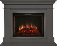 Real-Flame ONTARIO 33 GR с очагом EPSILON 33 электрокамин с широким очагом 2D