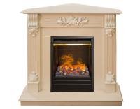 Real-Flame Ottawa corner STD/EUG WT с очагом 3D Olympic угловой электрокамин с эффектом 3D живого огня