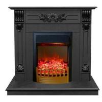 Real-Flame Ottawa STD/EUG DN с очагом Rimini с декоративной решеткой каминокомплект