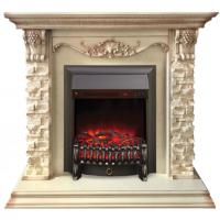 Real-Flame Patricia STD/EUG WT Fb Lux BL/Mj Lux BL электрокамин с классическим очагом 2D