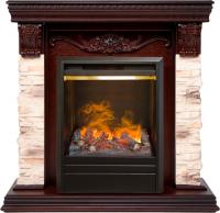 Real-Flame PATRICIA STD NT с очагом OLYMPIC 3D электрокамин с широким очагом 3D
