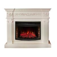 Real-Flame Riviera 25 WT с очагом Firefield 25 S IR электрокамин с широким очагом 2D