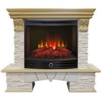 Real-Flame Rockland LUX 25/25,5 с очагом Evrika 25,5 LED автоматический электрокамин LED