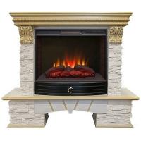Real-Flame Rockland LUX 25/25,5 с очагом Sparta 25,5 LED с пультом ДУ камин высокого качества