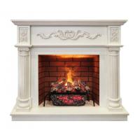 Real-Flame Silvia 26 WT 619B с очагом 3D Silva log+Brick вставка 26 без обогрева французский электрический камин