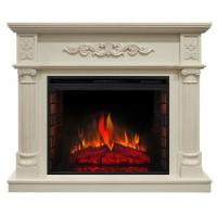 Real-Flame Silvia 26 WT 619B с очагом Epsilon 26 S IR красивый камин с термостатом