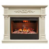 Real-Flame Silvia 26 WT 619B с очагом 3D Helios 26 для дачи угловой электрокамин