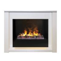 Real-Flame Skagen 25,5/26 WT с очагом 3D Cassette 630 (Black вставка) со звуком и паром электрокамин 3D пламя с эффектом дыма
