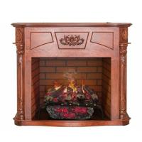 Real-Flame Sofie 26 АО с очагом 3D Silva log+Brick вставка 26 декоративный электрокамин без обогрева