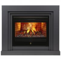 Real-Flame Stanley 26 GR с очагом 3D Novara электрокамин с широким очагом 3D