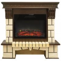 Real-Flame Stone 24 с очагом Kendal 24 электрокамин с широким очагом 2D