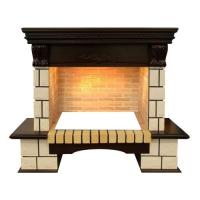 Real-Flame Stone Lux CST широкий портал