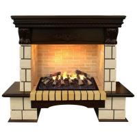 Real-Flame Stone Lux CST с очагом 3D Cassette 630 без обогрева каминный комплект с порталом
