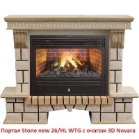 Real-Flame Stone new 26/HL WTG широкий портал