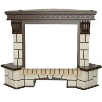 Real-Flame STONE NEW CORNER 26/HL угловой широкий портал