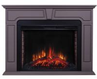 Real-Flame THEODOR 33 GR с очагом Epsilon 33 S электрокамин с широким очагом 2D