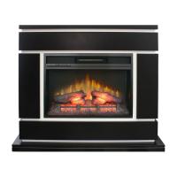 Real-Flame Vega 24 BLM с очагом Eridan 24 электрокамин с широким очагом 2D