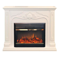 Real-Flame Victoria 26 WT с очагом Moonblaze с резными элементами электрический каминный комплект