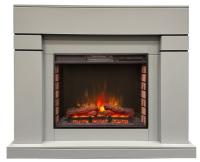 Real-Flame LINDELSE 25,5/26 GR-P715 с очагом Sparta 25,5 электрокамин с широким очагом 2D