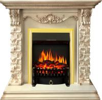 Royal Flame Adriana c очагом Fobos FX Black/Brass электрокамин с классическим очагом 2D