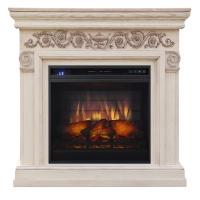 Royal Flame Athena с очагом Vision 23 EF LED 3 D FX (Слоновая кость с патиной) электрокамин с классическим очагом 3D