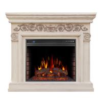 Royal Flame Athena с очагом Vision 23 EF LED FX (Слоновая кость с патиной) электрокамин с широким очагом 2D