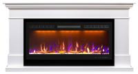 Royal Flame California (белый) с очагом Crystal 40 RF электрокамин с широким очагом 2D