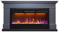 Royal Flame California Graphite Grey (серый графит) с очагом Crystal 40 RF электрокамин с широким очагом 2D