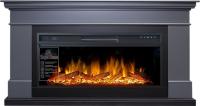 Royal Flame California Graphite Grey (серый графит) с очагом Vision 42 LOG LED линейный электрокамин