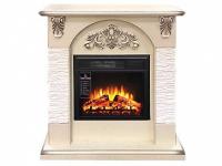 Royal Flame Chester с очагом Vision 18 (слоновая кость с патиной) электрокамин с классическим очагом 2D