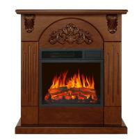 Royal Flame Chester wood орех с очагом Vision 18 LED FX электрокамин с классическим очагом 2D