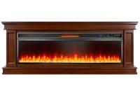 Royal Flame Geneva 60 (темный дуб) с очагом Vision 60 LED линейный электрокамин