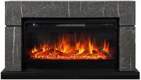 Royal Flame Lindos 42 SFT Stone Touch серый мрамор c очагом Vision 42 LOG LED линейный электрокамин