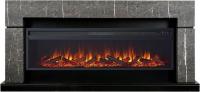 Royal Flame Lindos 60 SFT Stone Touch серый мрамор Vision 60 LOG LED линейный электрокамин