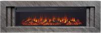 Royal Flame Line 60 SFT Concrete с очагом Vision 60 LOG LED линейный электрокамин