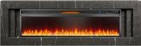 Royal Flame Line 60 SFT Stone Touch cерый мрамор с очагом Vision 60 LED линейный электрокамин