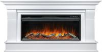 Royal Flame Monaco 42 (белый) с очагом Vision 42 LOG LED линейный электрокамин