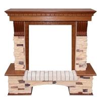 Royal Flame Pierre Luxe сланец под классический очаг (Дуб) классический портал для камина