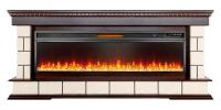 Royal Flame Shateau 60 (темный дуб) с очагом Vision 60 LED линейный электрокамин