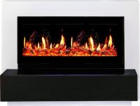 Royal Flame Stockholm белый c очагом 5D V-ART 40 линейный электрокамин