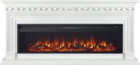 Royal Flame Valletta 60 (белый) с очагом Vision 60 LED линейный электрокамин