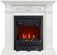 Royal Flame Verona (белый дуб) с очагом Aspen Black электрокамин с классическим очагом 2D