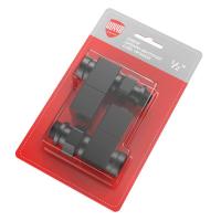 Royal Thermo CUBE, ПРЯМОЙ, (2 шт) черный набор вентелей