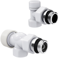 Royal Thermo Design 1/2"М30х1,5 (Белый), осевой набор термостатический