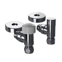Royal Thermo DESIGN PRO угловой М30х1,5 1/2" (хром) набор термостатический