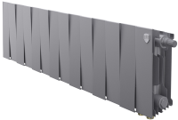 Royal Thermo PianoForte 200 /Silver Satin - 14 секц. VDR биметаллический радиатор
