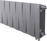 Royal Thermo PianoForte 300 /Silver Satin - 12 секц. VDR биметаллический радиатор