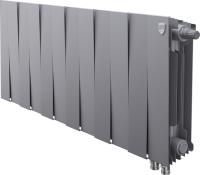 Royal Thermo Pianoforte 300 VD 12 секц. Silver Satin биметаллический радиатор